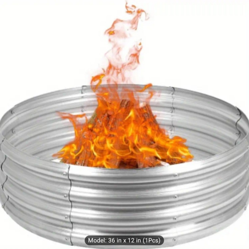 Round Metal Fire Pit Ring